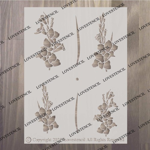 Flower stencil sets - flower,