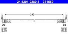 Brake Hose For Renault THALIA