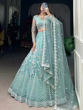 Blue Lehenga Choli Bollywood