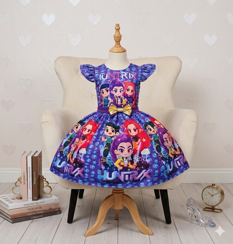 Purple short sleeve pop - short,