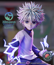 3D Printed 16K Fan Made Statue Hunter X Hunter - Killua 1:6 Scale UNPAINTED