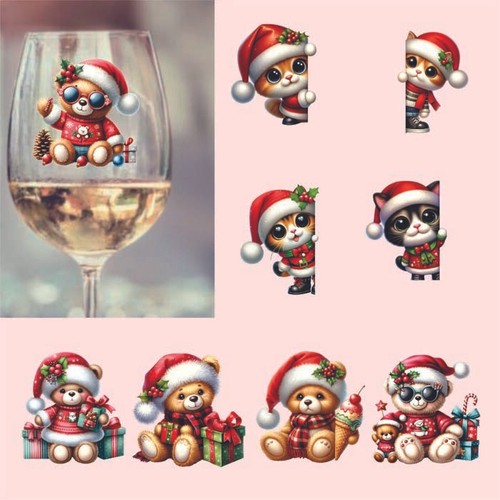 Mixed christmas cartoon - 9x,
