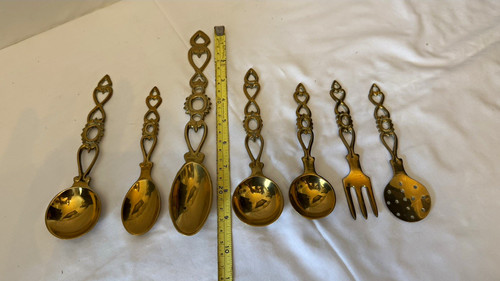 Vintage welsh brass love - brass,