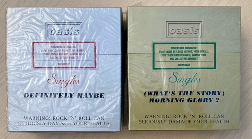 Oasis singles boxsets - singles, cd