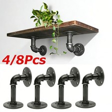 4-8X Pipe Shelf Brackets