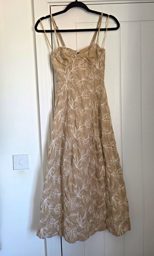 Zara beige white - , floral