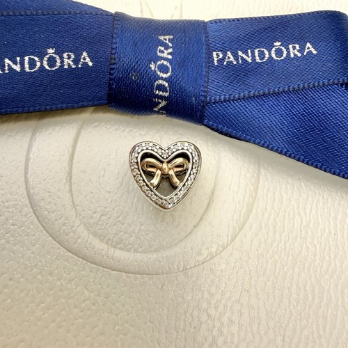 Authentic pandora two tone - tone, 14k