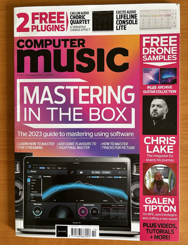 Computer music magazine - music, cm325