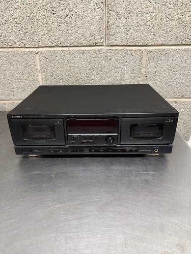 Aiwa wx727 stereo cassette - ad-wx727,