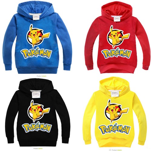 Kids pikachu hooded sweatshirt - kids,