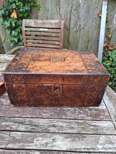 Vintage antique tumbridge ware - vintage,