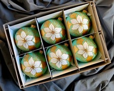 Hand Made Mouth Blown set of 6