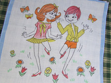 Vintage Retro Handkerchief