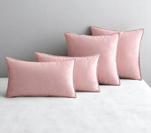 Plush velvet cushion cover - plush,