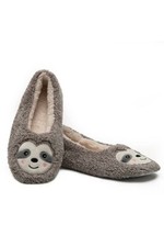 Womens Sloth Hot Water Bottle and Slipper Set 3 sizes - S (3/4) M (5/6)  L (7/8)