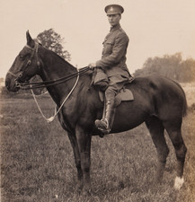 WW1 British Soldier Mounted On