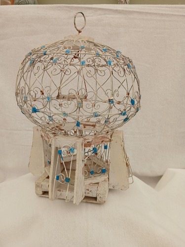 Vintage decorative bird cage - decorative,