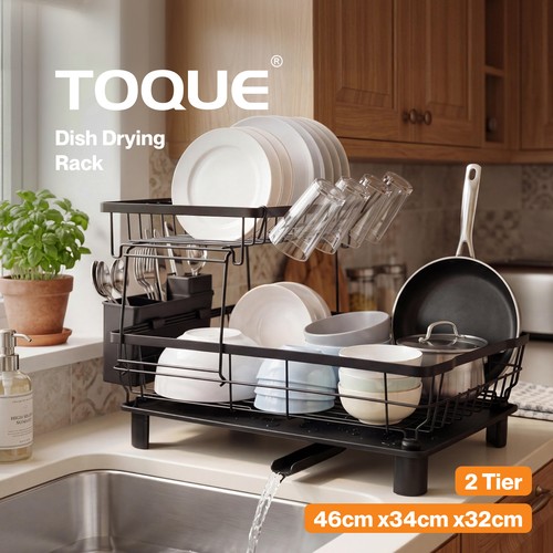 Toque tier dish drainer - drainer, rack