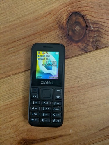 Alcatel 1068d black - black, dual
