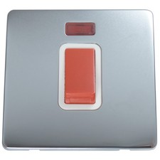 Polished Chrome Screwless Light Switches & Plug Sockets - Sleek Modern Finish