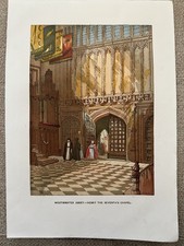 Antique Print Westminster