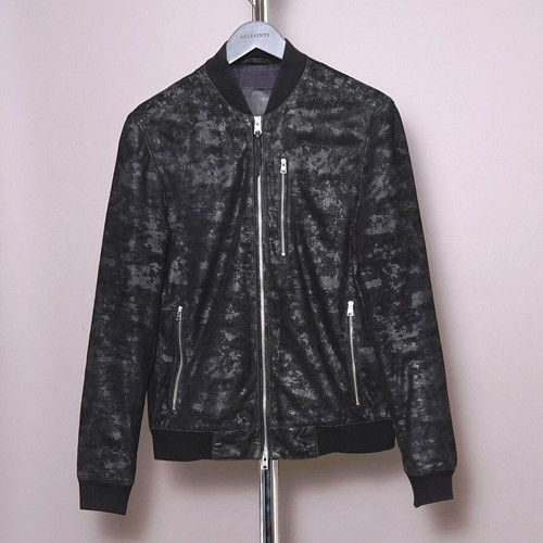 All saints leather jacket - all,