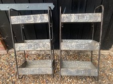 2x Floating metal shelves for Wall , Rustic for Bedrooms, Kitchen, Living Room