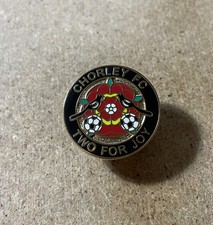 CHORLEY FC ENAMEL FOOTBALL
