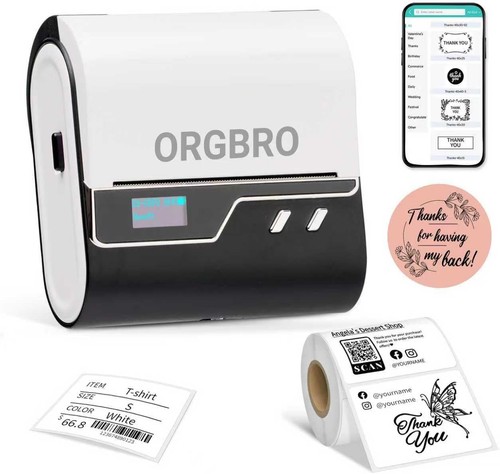 Orgbro label printer - orgbro,