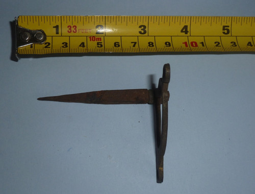 Antique brass and steel - steel, bell
