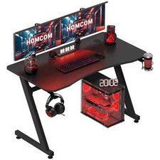 Gaming Desk Steel Frame Cup