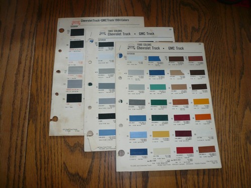 1980 1983 1984 acme - chevy, gmc