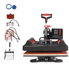 B GRADE 8 in 1 15"x15" Heat Press Machine Digital Transfer Sublimation Printer