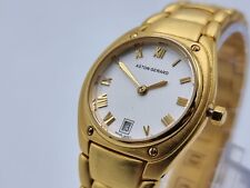 Aston Gerard 261267KL Gold Plated Quartz Watch