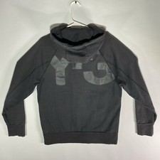 Y-3 Classic Back Logo Full Zip Hoodie Mens Size Medium Black Y-3 Back Print