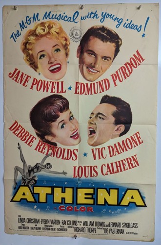 Athena original 1sh movie - athena,