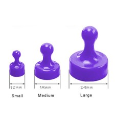 10x Strong Mini Magnets Bright