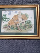 Vintage 90s Handmade Framed