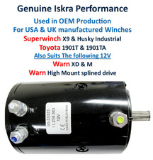 Winch Motor MAHLE OEM 12 Volt
