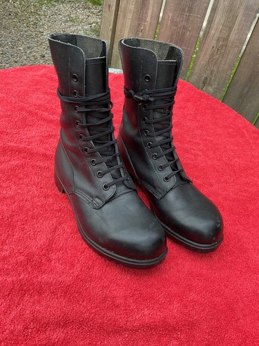 British army black boots - army,