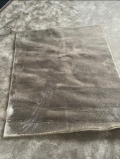 54 Inches By 47 Inches Dark Green Thick Fluffy Rug Very Soft