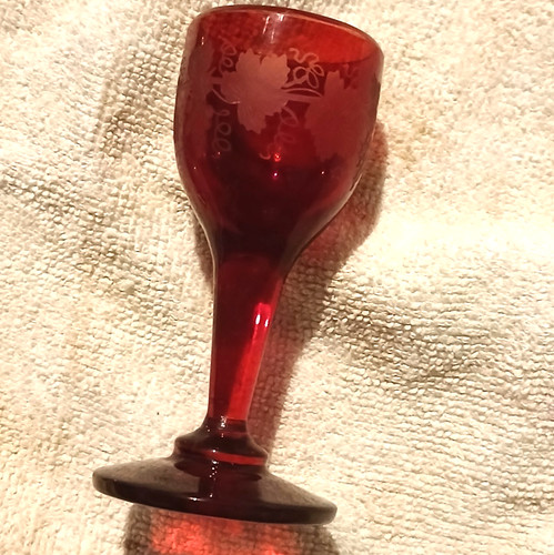 Vintage bohemian ruby - vintage,
