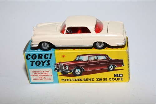 Corgi 230 mercedes benz 220 - 230, mercedes-benz