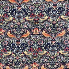 STRAWBERRY THIEF WILLIAM MORRIS Cotton Fabric Crafts Cushions Dressmaking