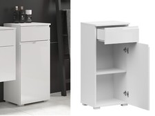 Bathroom Cabinet 400mm White