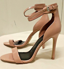 NEW TOPSHOP Marcelle Ankle Strap Sandal in beige - UK 5 / EU 38 