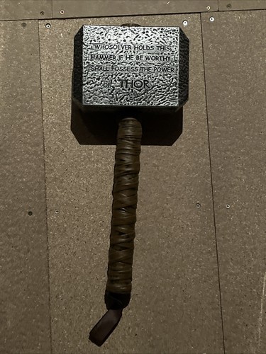 Thor hammer mjolnir plastic - mjolnir,