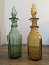 Rare Victorian Amber Glass &