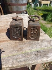 Vintage antique cast - iron, lb