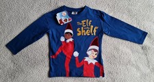 Kids Elf On The Shelf Navy